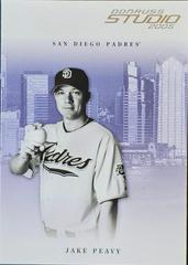 Jake Peavy #232 Baseball Cards 2005 Donruss Studio Prices