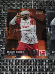 Anthony Modeste [Orange Refractor] Soccer Cards 2021 Stadium Club Chrome Bundesliga Prices