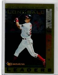 Jim Thome Baseball Cards 1997 Panini Donruss Long Ball Leaders Prices