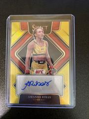Amanda Ribas [Gold] #SG-ARB Ufc Cards 2022 Panini Select UFC Signatures Prices