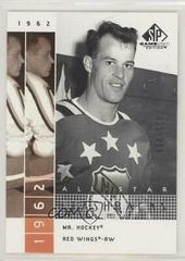 Main Image | Gordie Howe Hockey Cards 2002 SP Game Used