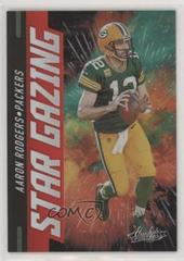 Aaron Rodgers [Red] #SG5 Football Cards 2021 Panini Absolute Star Gazing Prices