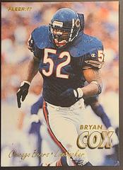 Bryan Cox #137 Football Cards 1997 Fleer Prices