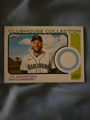 J. P. Crawford #CCR-JPC Baseball Cards 2022 Topps Heritage Clubhouse Collection Relics Prices
