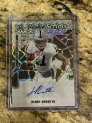 Henry Ruggs III #RS5 Football Cards 2020 Panini Mosaic Rookie Scripts Prices
