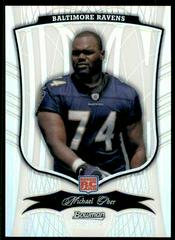 Michael Oher [Refractor] #43 Football Cards 2009 Bowman Sterling Prices