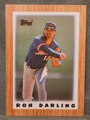 Ron Darling Baseball Cards 1987 Topps Mini League Leaders Prices