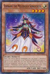 Soprano the Melodious Songstress [Starfoil Rare] SP17-EN013 YuGiOh Star Pack Battle Royal Prices