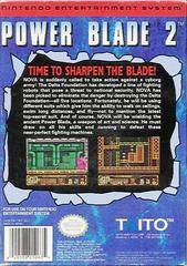Power Blade 2 - Back | Power Blade 2 NES
