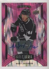 Mikey Anderson [Magenta Autograph] Hockey Cards 2020 Upper Deck Allure Prices