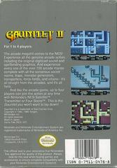 Gauntlet II - Back | Gauntlet II NES