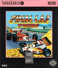 Front Cover | Final Lap Twin TurboGrafx-16