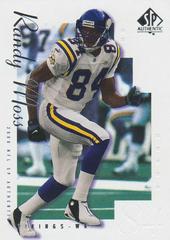 Randy Moss #46 Football Cards 2000 SP Authentic Prices