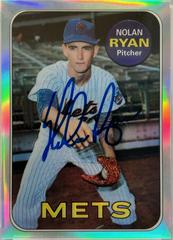 1969 Topps Reprint [Autographed] #2 Baseball Cards 1999 Topps Nolan Ryan Prices