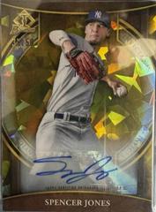 Spencer Jones [Autograph Gold Atomic] #BI-6 Baseball Cards 2023 Bowman Invicta Prices