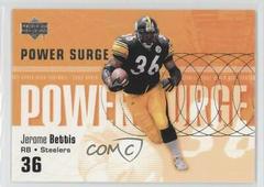 Jerome Bettis #PS-10 Football Cards 2002 Upper Deck Power Surge Prices