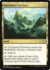 Unclaimed Territory Magic Commander 2020 Prices