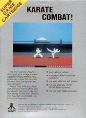 Karateka - Back | Karateka Atari 7800