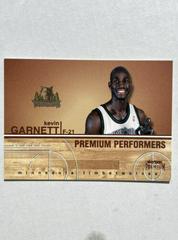 Kevin Garnett #4 Basketball Cards 2004 Skybox Premium Premium Performers Prices