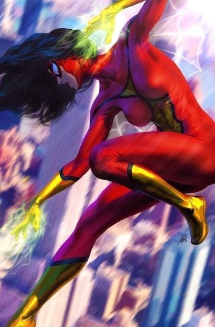 Spider-Woman [Artgerm Virgin] #1 (2020) Comic Books Spider-Woman