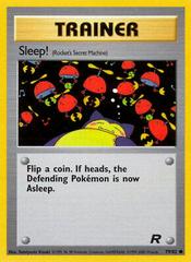 Sleep! Pokemon Team Rocket Prices