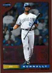Jon Nunnally #16 Baseball Cards 1996 Score Dugout Collection Prices