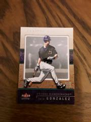 Luis Gonzalez #55 Baseball Cards 2003 Fleer Genuine Prices