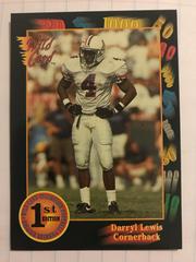Darryl Lewis Football Cards 1991 Wild Card College Draft Picks Prices
