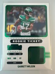 Garrett Wildon Football Cards 2022 Panini Contenders Rookie Ticket Swatches Prices