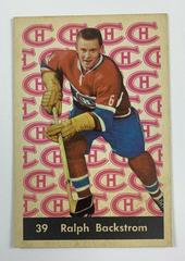 Ralph Backstrom #39 Hockey Cards 1961 Parkhurst Prices