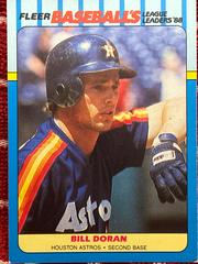 Bill Doran Baseball Cards 1988 Fleer League Leaders Prices