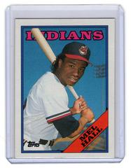 Mel Hall Baseball Cards 1988 Topps Prices