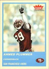 Ahmed Plummer [Blue] #295 Football Cards 2004 Fleer Tradition Prices