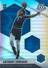 Anthony Edwards [Silver] Basketball Cards 2020 Panini Mosaic Prices