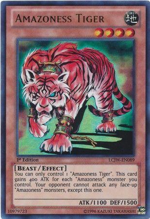 Amazoness Tiger LCJW-EN089 YuGiOh Legendary Collection 4: Joey's World Mega Pack