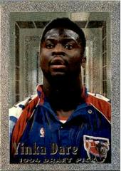 Yinka Dare [Silver] #114 Basketball Cards 1994 Topps Embossed Prices