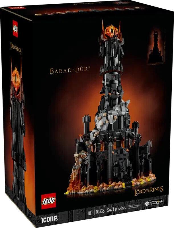 Lord Of The Rings: Barad-Dur #10333 LEGO Icons