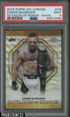 Conor McGregor [Wave] Ufc Cards 2019 Topps UFC Chrome Octagon of Honor Prices
