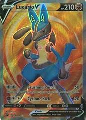 Lucario V Foil Pokémon Carta Em Português 78/189