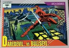 Daredevil vs. Bullseye #104 Marvel 1991 Universe Prices