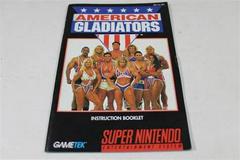 American Gladiators - Manual | American Gladiators Super Nintendo