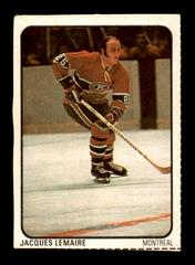 Jacques Lemaire [Hand Cut] #38 Hockey Cards 1974 Lipton Soup Prices