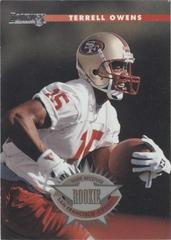 Terrell Owens Football Cards 1996 Panini Donruss Prices