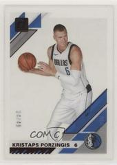 Kristaps Porzingis [Red] #10 Basketball Cards 2019 Panini Clearly Donruss Prices