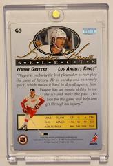 Back Of Card | Wayne Gretzky Hockey Cards 1992 Upper Deck Gordie Howe Selects