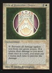 Circle of Protection: Green #12 Magic Collector's Edition Prices