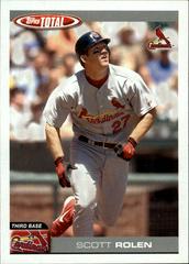 Scott Rolen #30 Baseball Cards 2004 Topps Total Prices