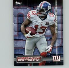 Odell Beckham Jr., Lawrence Taylor #PPP-BTA Football Cards 2015 Topps Past & Present Performers Dual Prices