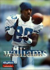Stepfret Williams Football Cards 1996 Skybox Impact Rookies Prices