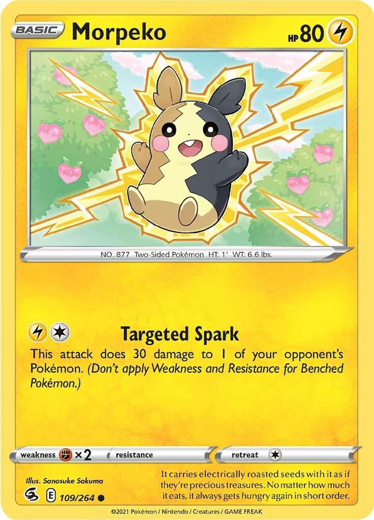 Morpeko #109 Pokemon Fusion Strike